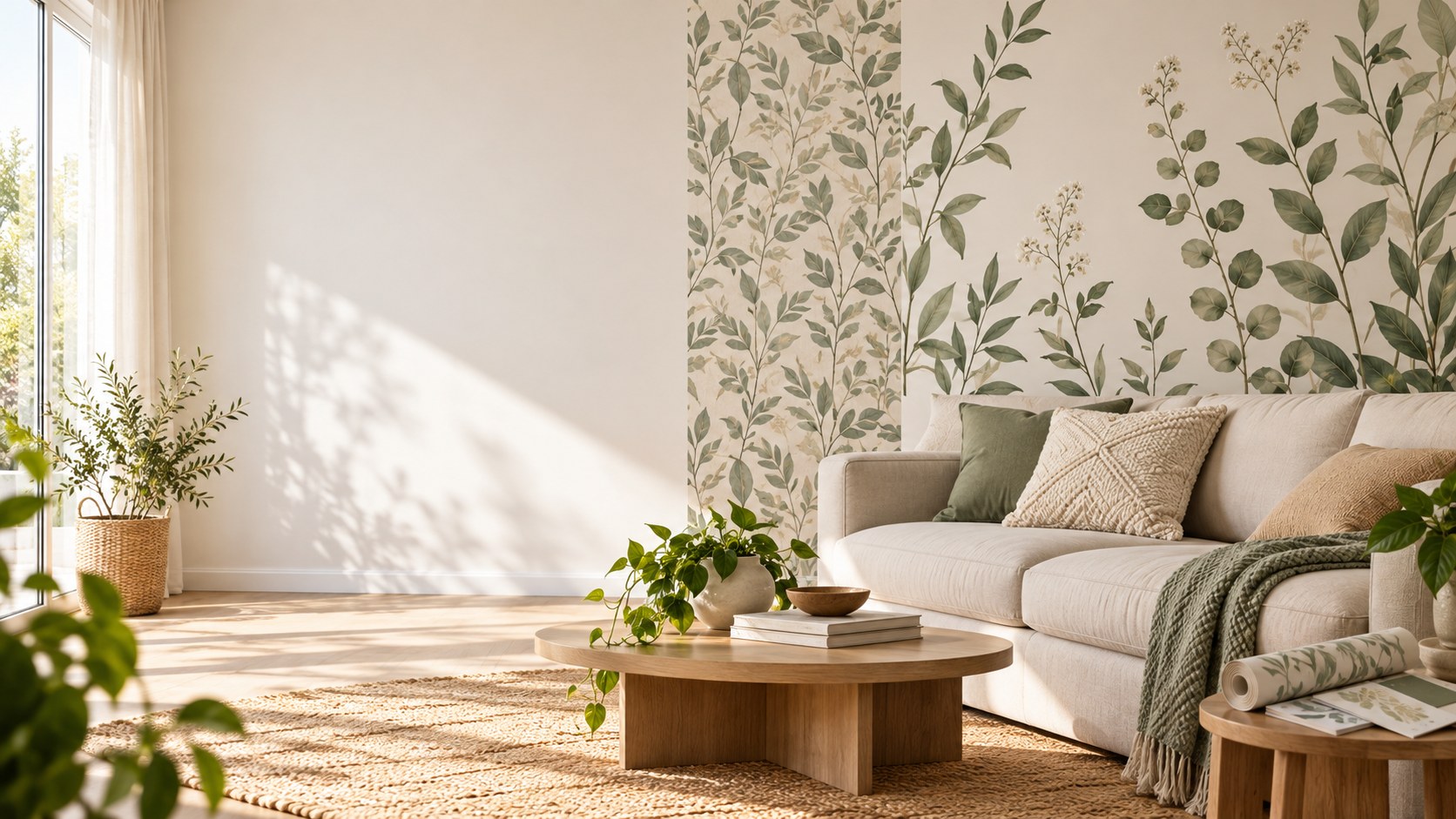Removable wall stickers and wallpaper in a bright roomslider_item_LFLh6v